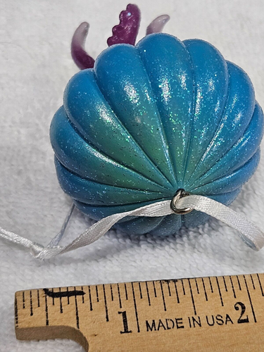 Hallmark blue purple Jellyfish jellies marine ocean animal holiday ornament GIFT - Picture 7 of 7