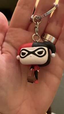 Harley Quin Funko Pop Schlüsselanhänger Joker Suicide Squad Geschenk