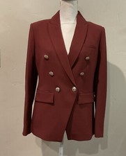 Elie Tahari Women’s Double Breasted Blazer/Jacket In cinnamon Sz 4 NWT