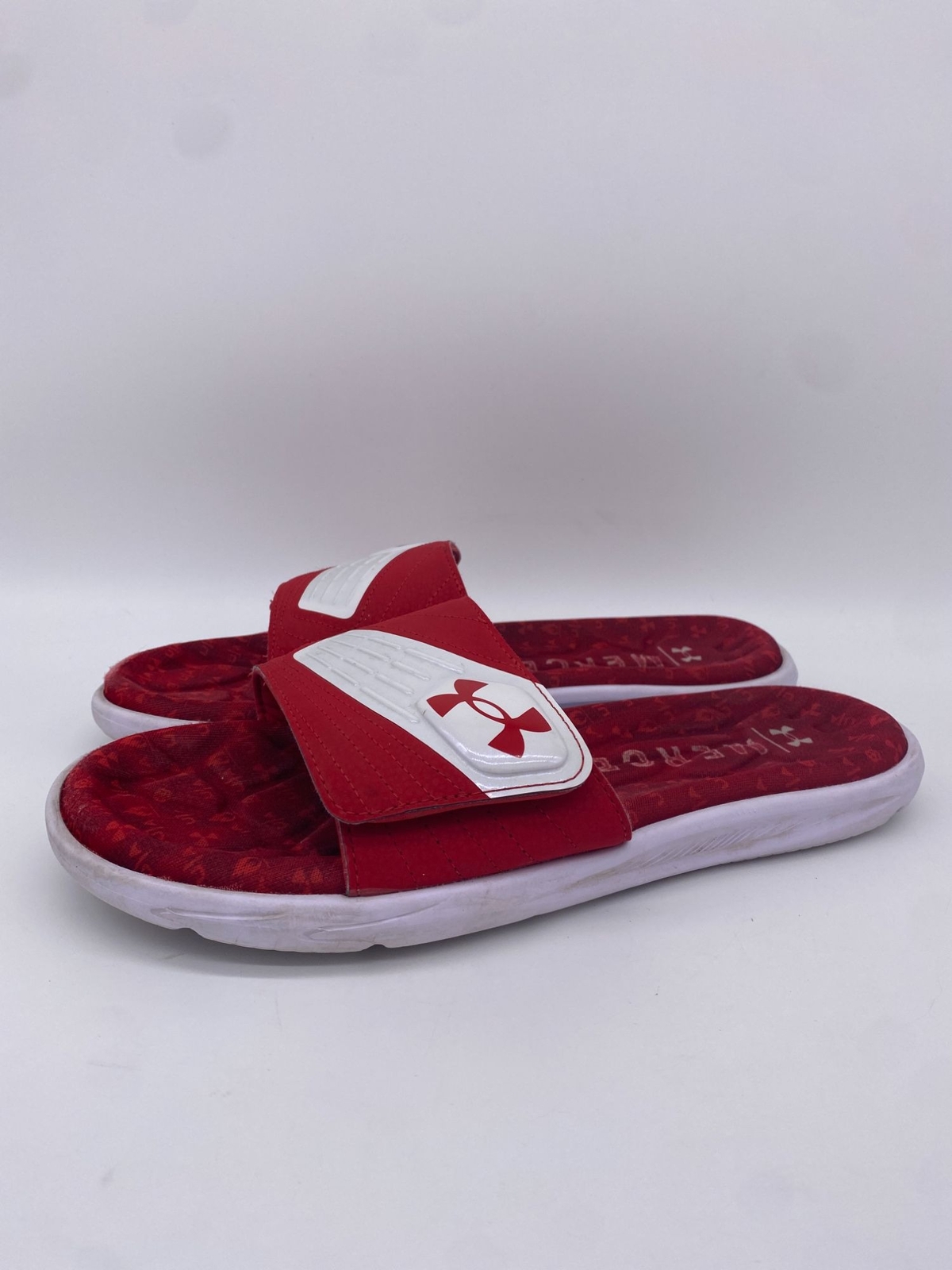 White Mercenary XII Slides Sandals Size 