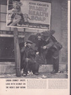 1942 Magazine Article Photo London Chimney Sweeps John Knights Family Health