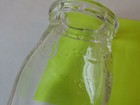 Vintage Bowman Farm Dairy  Clear Half Pint Glass Milk Bottle 5.50" Tall — photo 6
