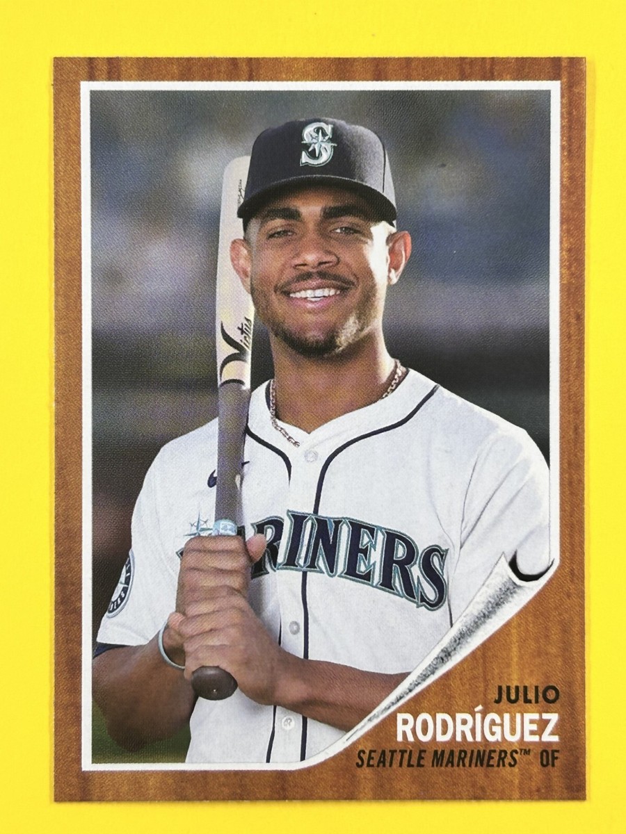 2025 Topps Heritage Julio Rodriguez #H25-11, 25th