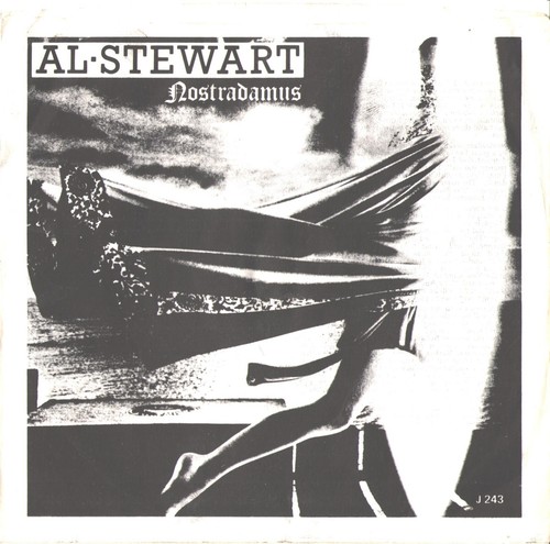 AL STEWART--PICTURE SLEEVE + 45--(NOSTRADAMUS)--PS--PIC--SLV