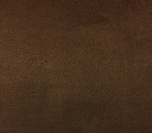 BALLARD DESIGNS MICROFIBER ESPRESSO BROWN SUEDE FURNITURE FABRIC BY YARD 56" W - Picture 3 of 3