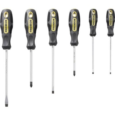 Proxxon Industrial FLEX-DOT Werkstatt Schraubendreher-Set 6teilig Schlitz,