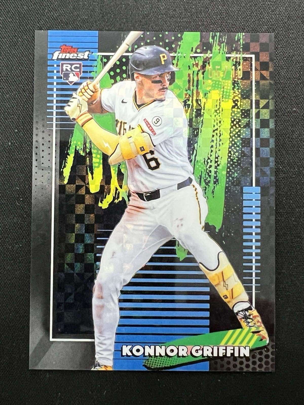 2026 Topps Finest Konnor Griffin /10 Black X-fractor Common Rookie Pirates
