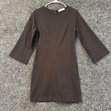 EVERLANE Black Bell Sleeve Sheath Dress Size 2