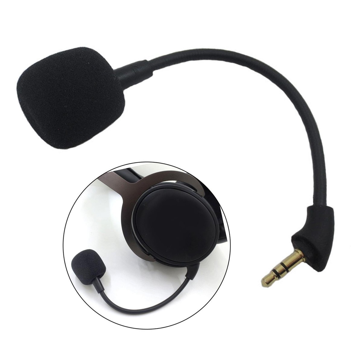 Replacement Jack Detachable Noise Cancelling for PC Gaming