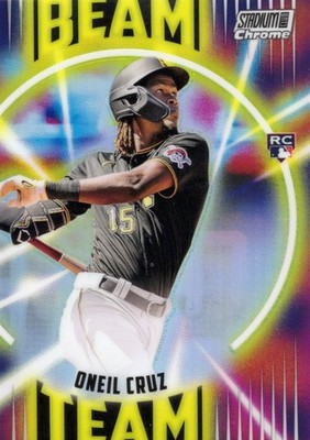 2022 Topps Stadium Club Chrome - Beam Team Oneil Cruz #BT-21 (RC)
