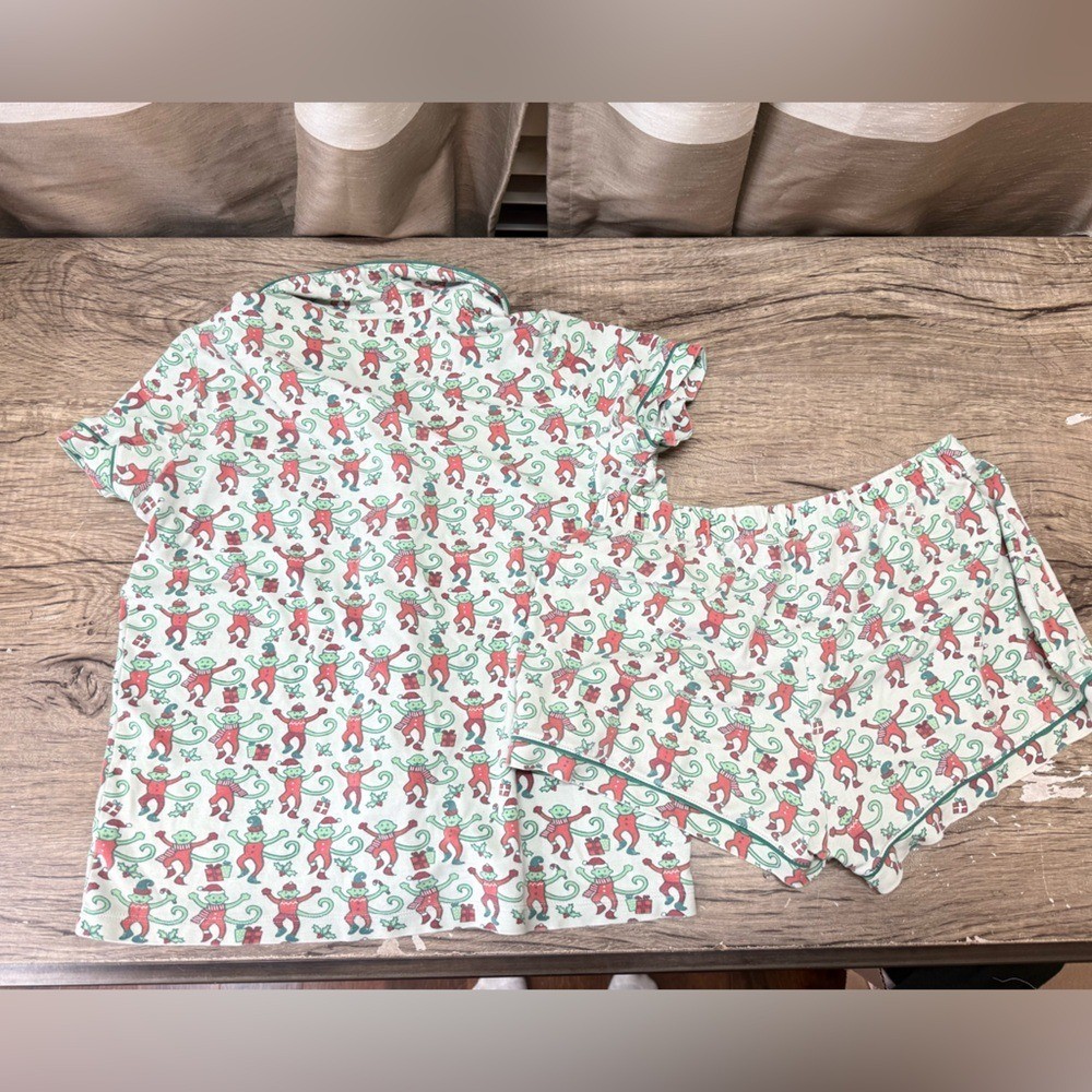 Roller Rabbit- Holiday Monkey- Size small - image 3