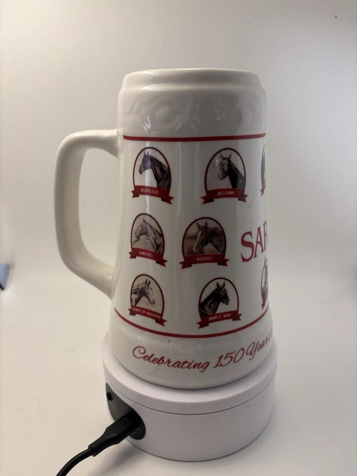 Hipódromo de Saratoga - 150 años de historia en Saratoga - piedra de la NYRA - nunca usado Foto 4 de 4