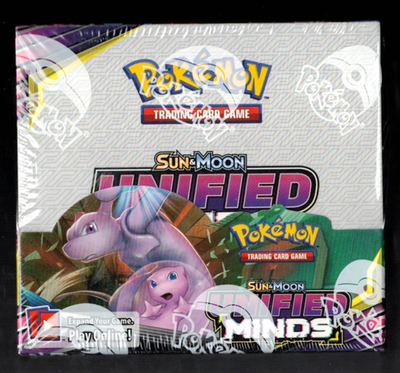 Pokemon TCG Sun & Moon Unified Minds Booster Box Factory Sealed 36 Packs |  eBay