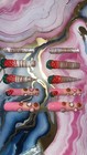 3D Strawberry Theme Press-On Nails, Long Stiletto, Multicolor Pre-Designed — photo 2