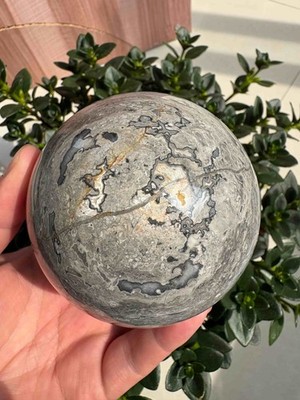 Natural Picasso Jasper Sphere 2 lb 3.3'' Crystal Ball Healing