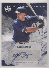 2018 Panini Diamond Kings DK Signatures Holo Silver 6/15 Kyle Seager Auto 8k4