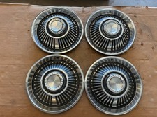 1964 64 Pontiac Deluxe Hubcap Rim Wheel Cover Hub Cap 14 Oem Used Y12 Set 4
