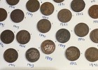 Lot Of 78 Indian Head Cents, Various Dates & Conditions, Some Early, See Photos — photo 3