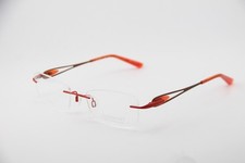 NEW CHARMANT TITANIUM PERFECTION CH10961 OR ORANGE AUTHENTIC EYEGLASSES 52-19
