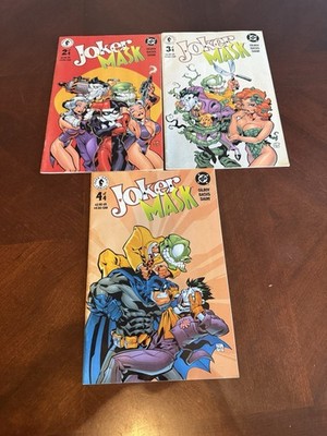 JOKER / MASK #2 3 4 FULL SET HARLEY QUINN BATMAN POISON IVY DC DARK HORSE