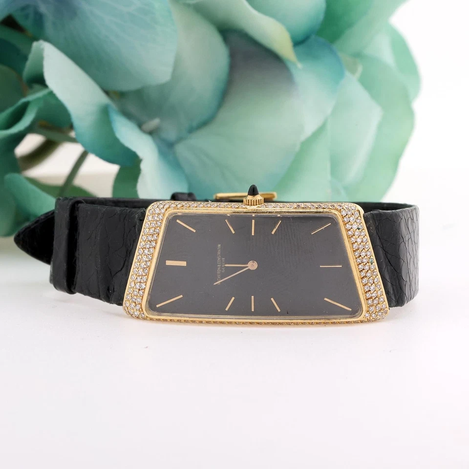 Relógio de pulso feminino Vacheron and Constantin Prestige De La France vintage ouro 18K - Imagem 3 de 4