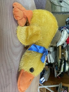 Handcrafted Polyester Yellow Duck
