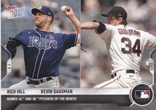 2021 TOPPS NOW #296 RICH HILL- MLB