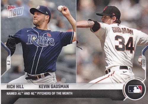 2021 Topps Now 296 Rich Hill / Kevin Gausman