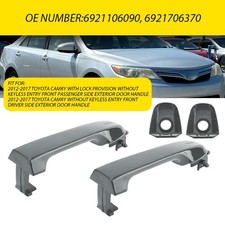 Pair Of Front Driver Passenger Side Exterior Door Handle For Toyota Camry Matrix Pair Of Front Driver Passenger Side Exterior Door Handle For Toyota Camry Matrix