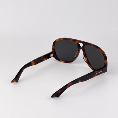 Saint Laurent Women Sunglasses Havana Black Square SL652/F  display picture 3