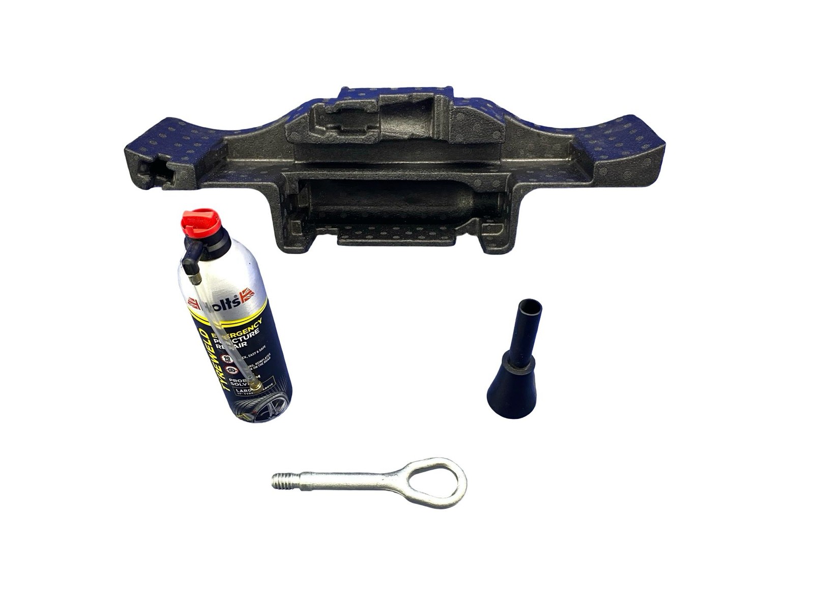 2016-2021 Mclaren 570s Emergency Trunk Foam Insert Carrier W/Puncture Repair Kit