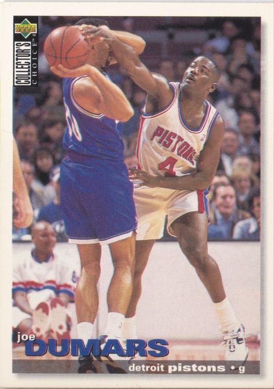 Joe Dumars #4 - 1995-96 Upper Deck B1016