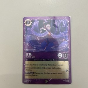 Elsa Lorcana Card