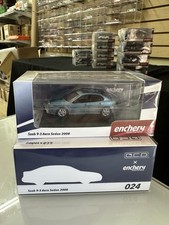 2008 Saab 9-3 Aero Sedan Blue 164 Scale Diecast Car Model By Gcd Enchery