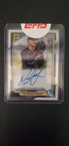New Listing2024 Bowman Chrome - Chrome Rookie Autographs Paul Skenes #CRA-PS (AU, RC)