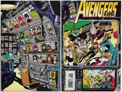 AVENGERS: LOG (1994)   MARVEL SONDERAUSGABE   VOLLSTÄNDIGES AVENGERS DOSSIER