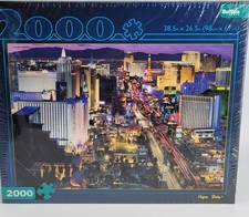 LAS VEGAS Baby! 2000-Piece Jigsaw Puzzle Buffalo Games Made In USA, New Sealed