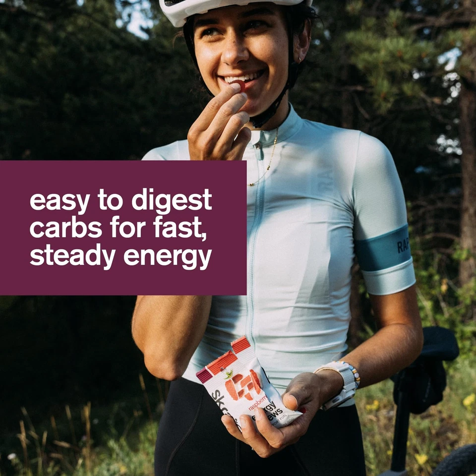 SKRATCH LABS Sport Energy Chews, Raspberry (10 pack)-Developed for Athletes and - Image 2 of 4