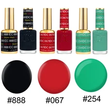 DND Gel Polish Duo Set 0.5oz | Soak Off Gel & Matching Lacquer | Pick Your Shade