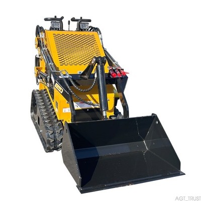AGT Track Mini Skid Steer Loader w/13.5HP RATO Engine EPA Gasoline MX-MRT14 NEW