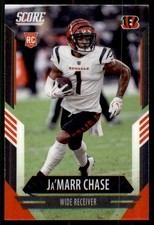 2021 Panini Chronicles #412 Ja'Marr Chase Score Update Rookies