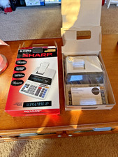 Sharp EL-1197PIII HeavyDuty 12-Digit 2-Color Electronic Printing Calculator NEW
