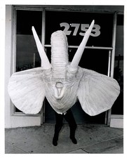 1967 Herald Staff Jeff Joffe Sculpture Wirephoto 8X10 Historic Vintage Press