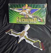 Vtg 1995 Falconzord Power Rangers White Ranger's Deluxe w /Original Box *READ*