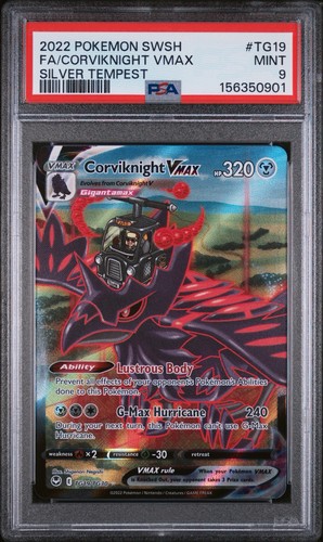 Corviknight VMAX graded PSA 9 for sale on eBay