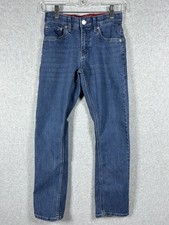 Levi's 511 Slim Fit Boys Jeans Size 12 Regular Blue Wash Straight Leg