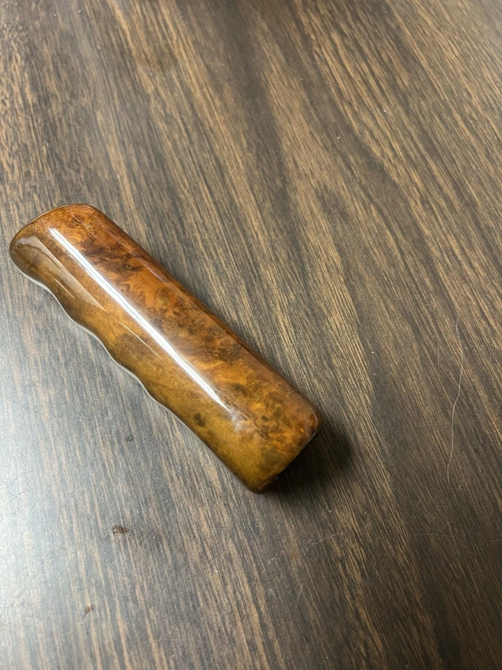 BMW Z3 3.0i 2.5i 2000-2002 freno eléctrico manual de estacionamiento mango de madera de arce genuino OEM💯 Foto 2 de 4