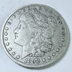 1892-O $1 MORGAN SILVER ONE DOLLAR, VF VERY FINE CONDITION 90% SILVER  #9075