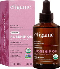 Organic Rosehip Seed Oil for Face, 100 Pure  Natural Cold Pressed Unrefined No