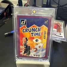 2025 Panini Donruss WNBA - Crunch Time Napheesa Collier #18 Press Proof Purple